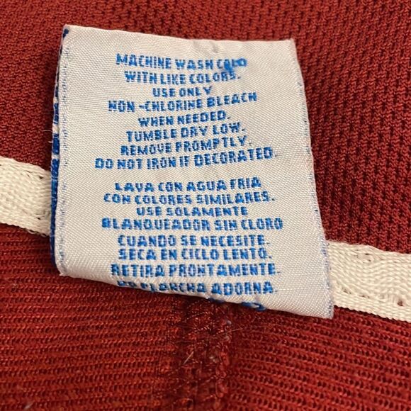 NCAA University of Alabama 1/4 Zip Jacket Top Mens Large Crimson Tide Football - Picture 9 of 11